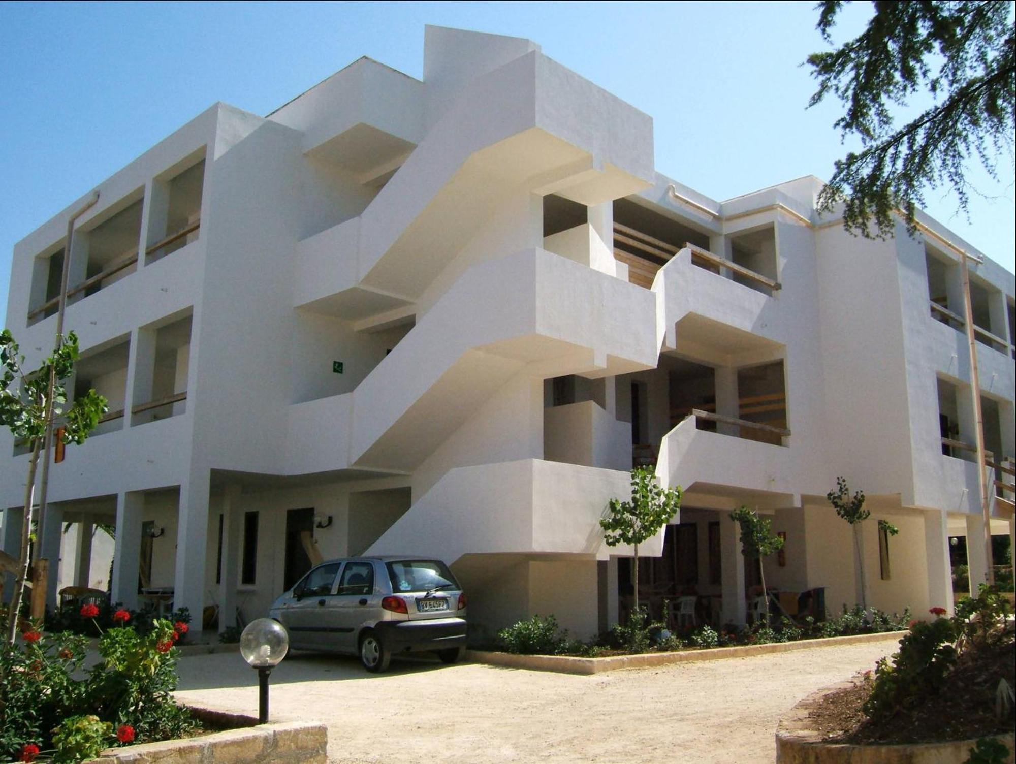 Residence Baia Del Gallo Vieste Bagian luar foto